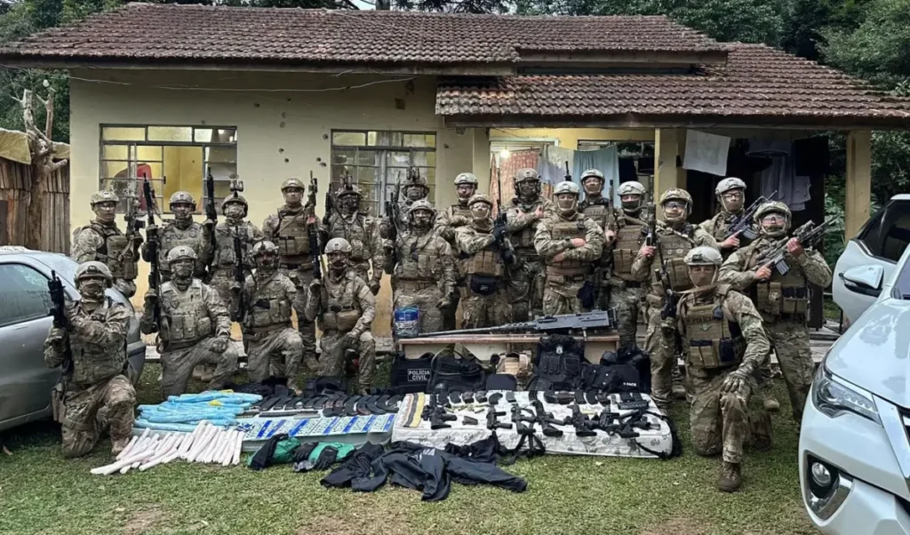 Tigre da PCPR celebra 35 anos de operações de elite tigre