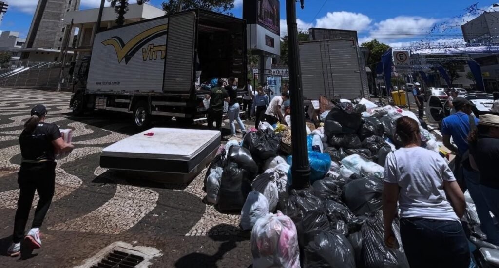 beltrão donativos rio bonito do iguaçu
