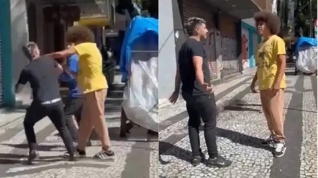 Deputado Renato Freitas se envolve em briga em Curitiba briga renato freitas