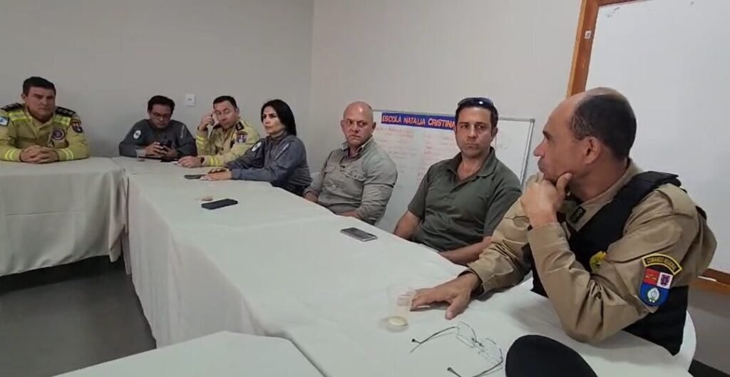 Reunião reúne as forças de segurança em Rio Bonito do Iguaçu coletiva rio bonito do iguaçu