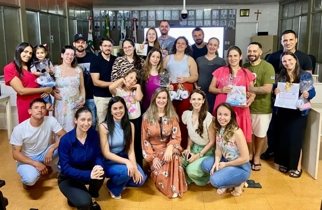 Saúde de Coronel Vivida realiza curso para gestantes curso gestantes coronel vivida