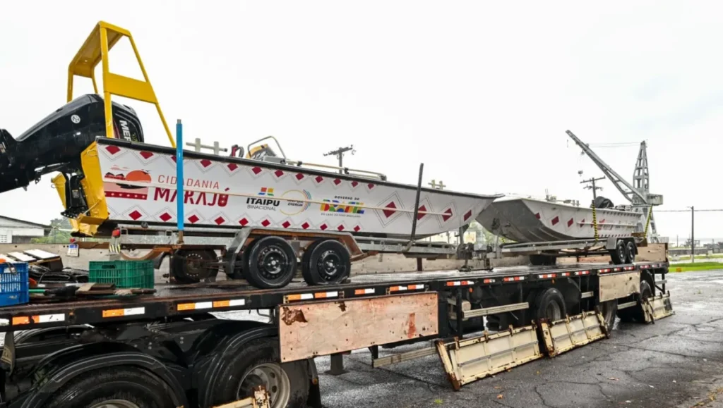 Itaipu e MDHC doam lanchas ao arquipélago de Marajó lanchas itaipu marajó