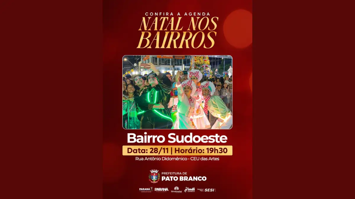natal itinerante bairro sudoeste