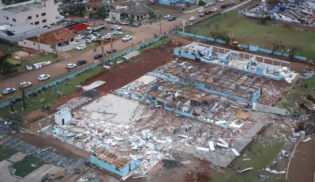 Polícia Científica identifica a sexta vítima do tornado rio bonito do iguaçu 6