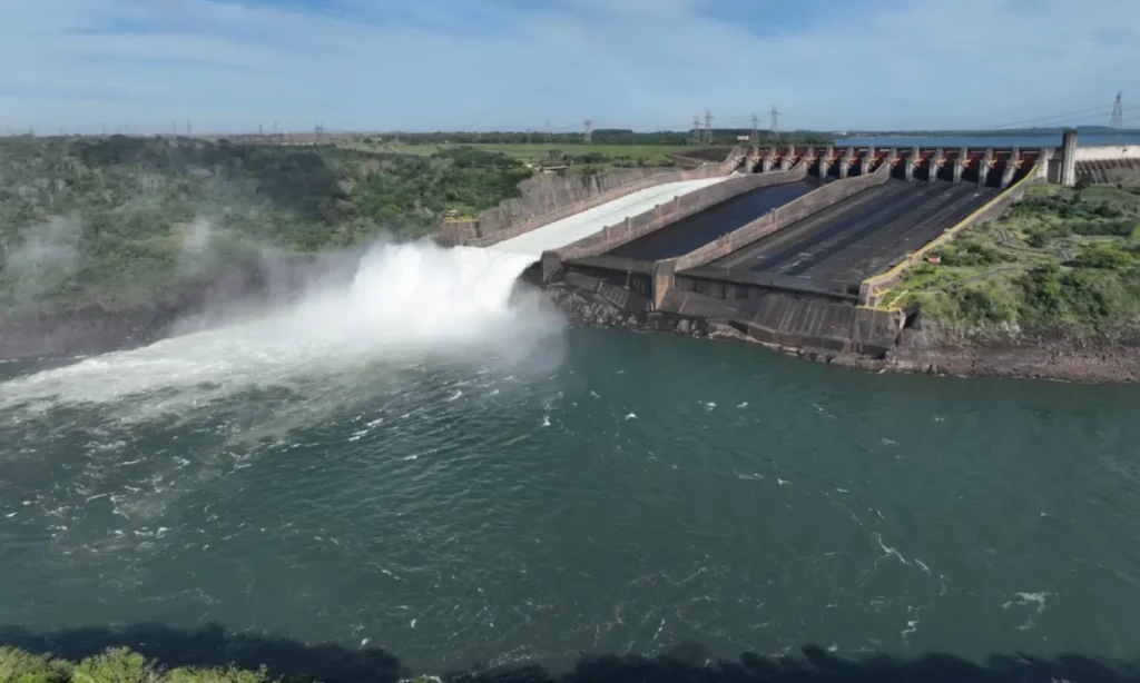 vertimento itaipu