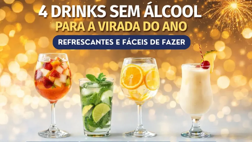 drinks sem álcool