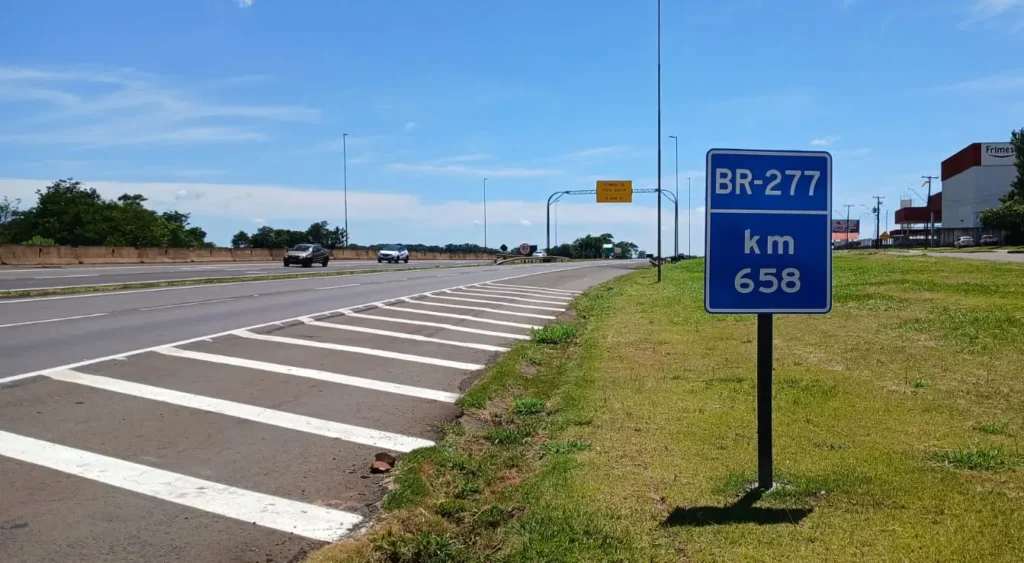 marcos quilométricos epr iguaçu