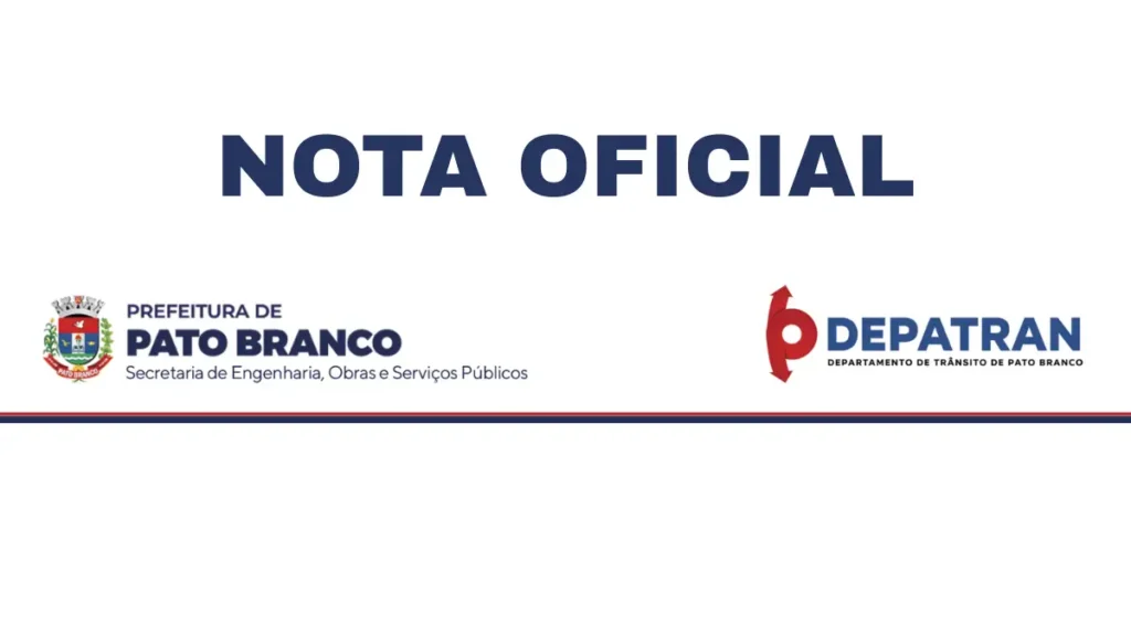 nota oficial depatran