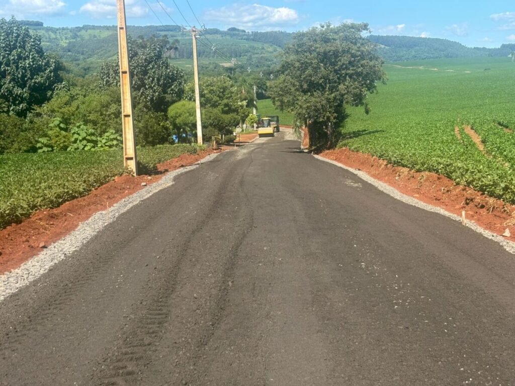 asfaltocomunidade sta terezinha coronel vivida