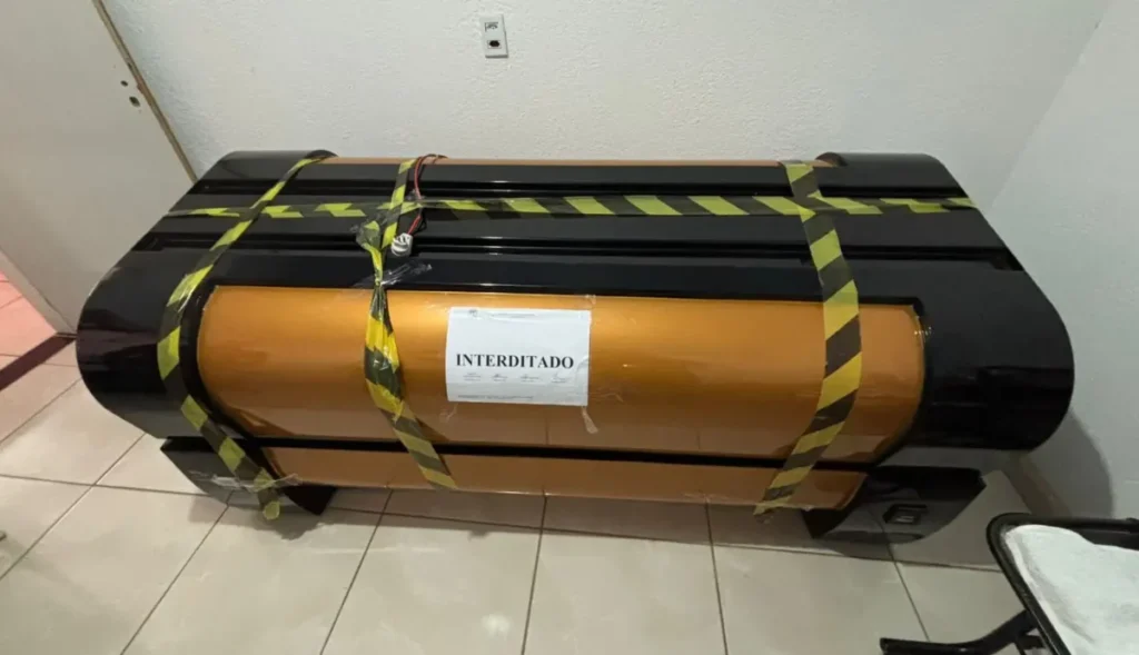 câmara de bronzeamento