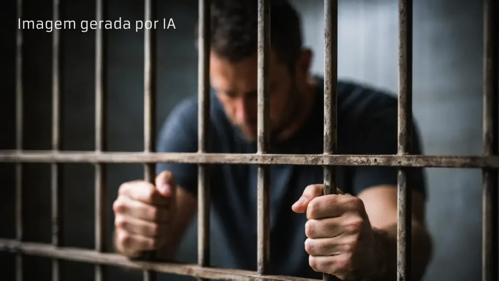 homem preso