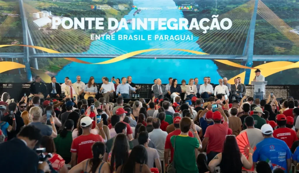 Lula inaugura Ponte da Integração entre Brasil e Paraguai ponte da integração