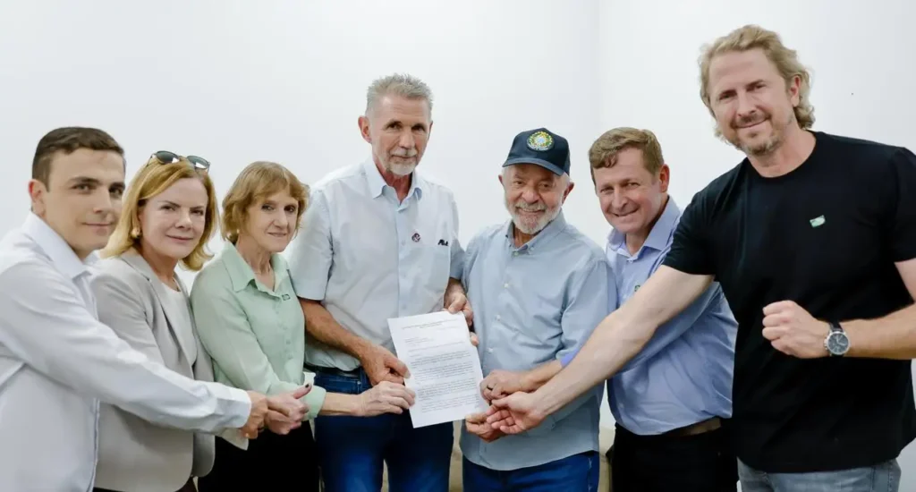 Lula recebe reivindicações dos produtores de leite produtores de leite lula