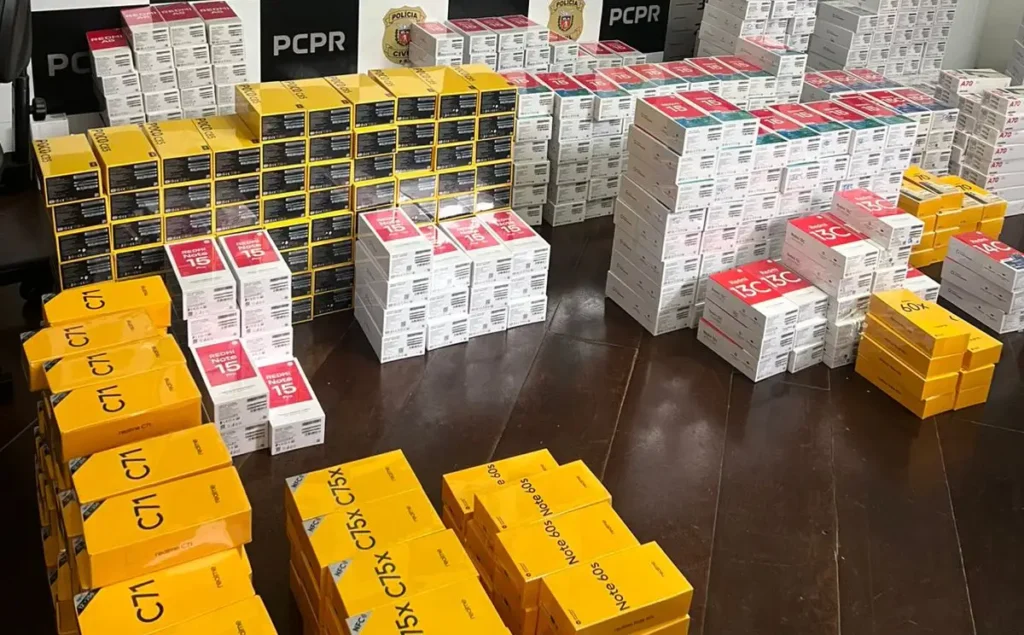 celulares apreendidos curitiba