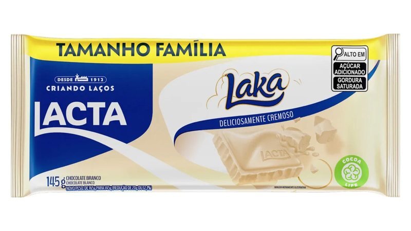 Lote de Chocolate Branco Laka é recolhido. Saiba porquê chocolate laka