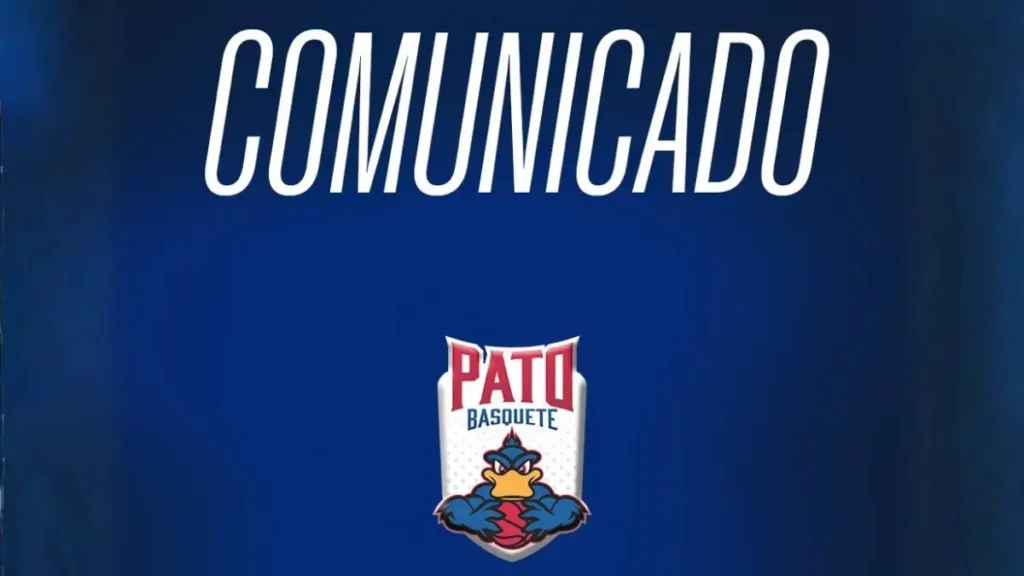 comunicado pato basquete