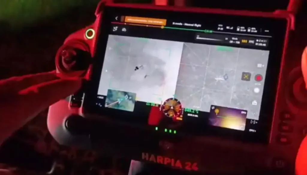 drone câmera termal resgate