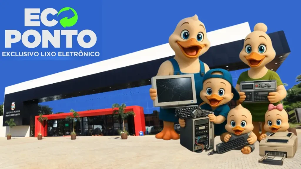 Ecoponto de Pato Branco recebe lixo eletrônico ecoponto
