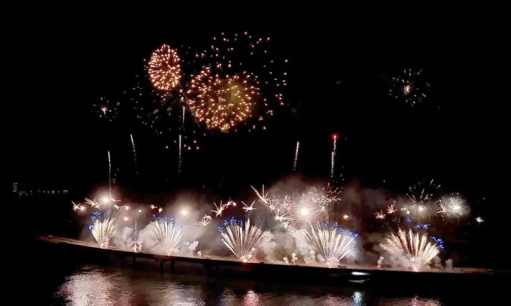 fogos virada ponte de guaratuba