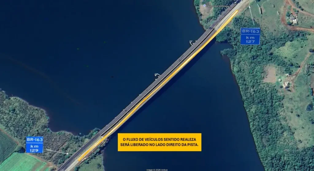 mapa liberação epr iguaçu