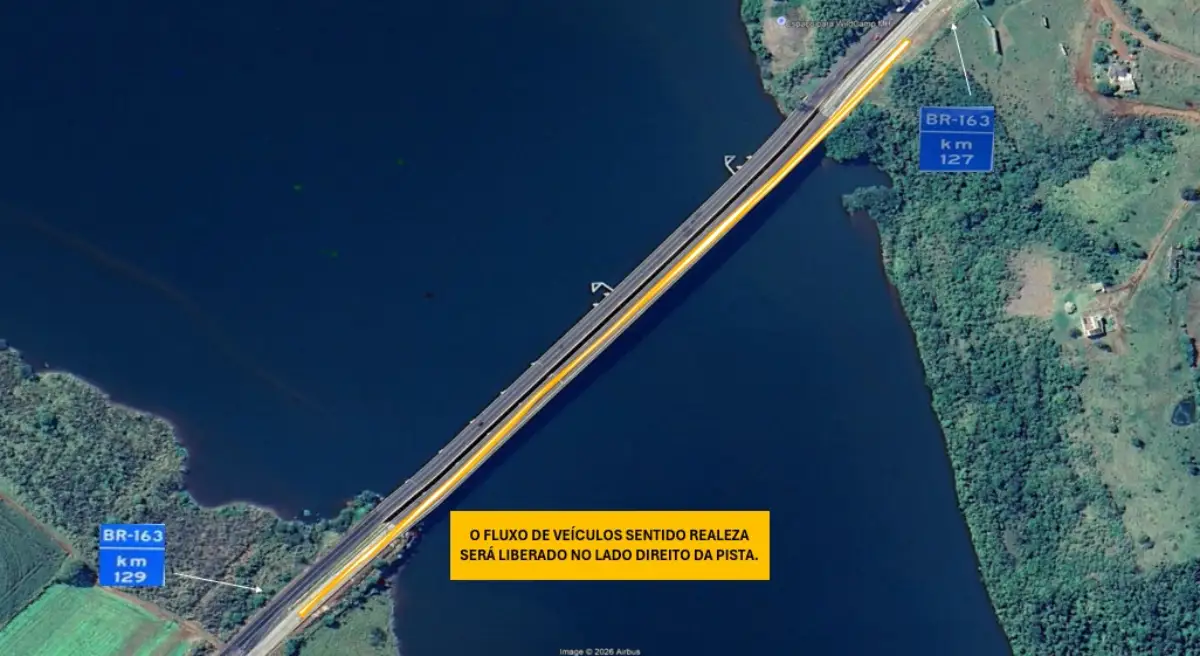 mapa liberação epr iguaçu