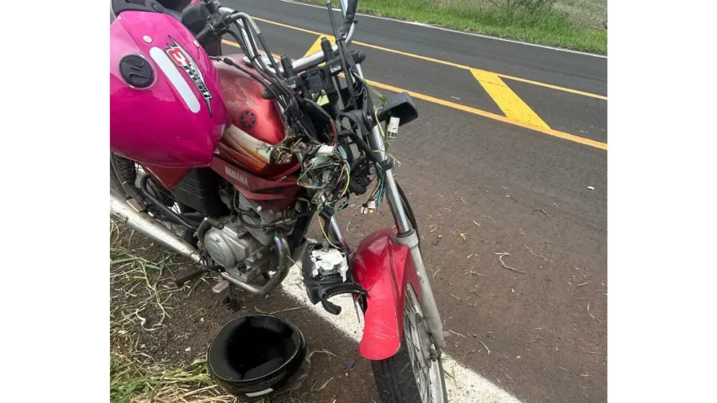 acidente moto pr-566