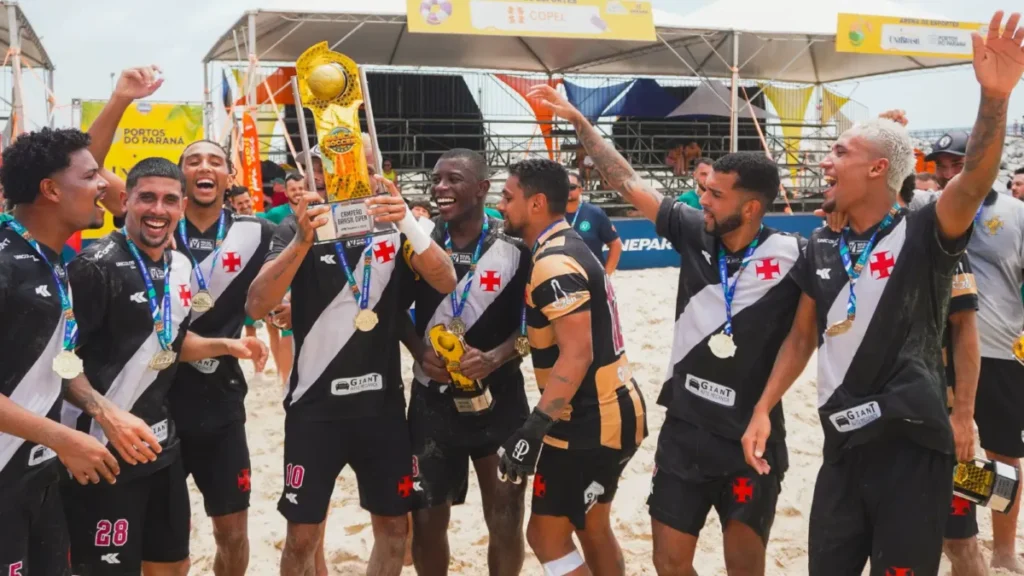 Vasco é campeão do Brasil Open de Beach Soccer em Matinhos beach soccer matinhos verão maior