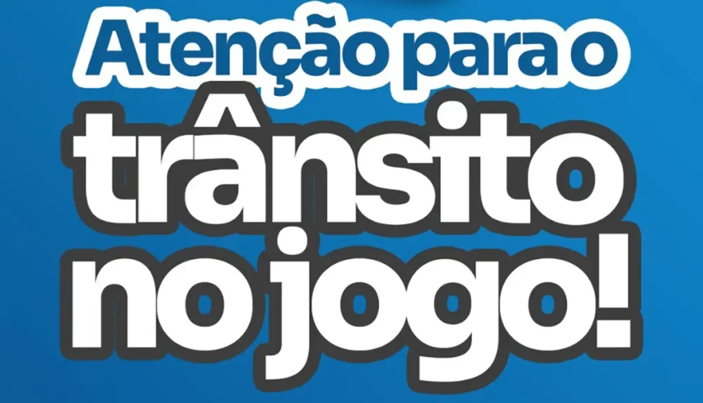 alteração trânsito jogo arena Cláudio Petrycoski