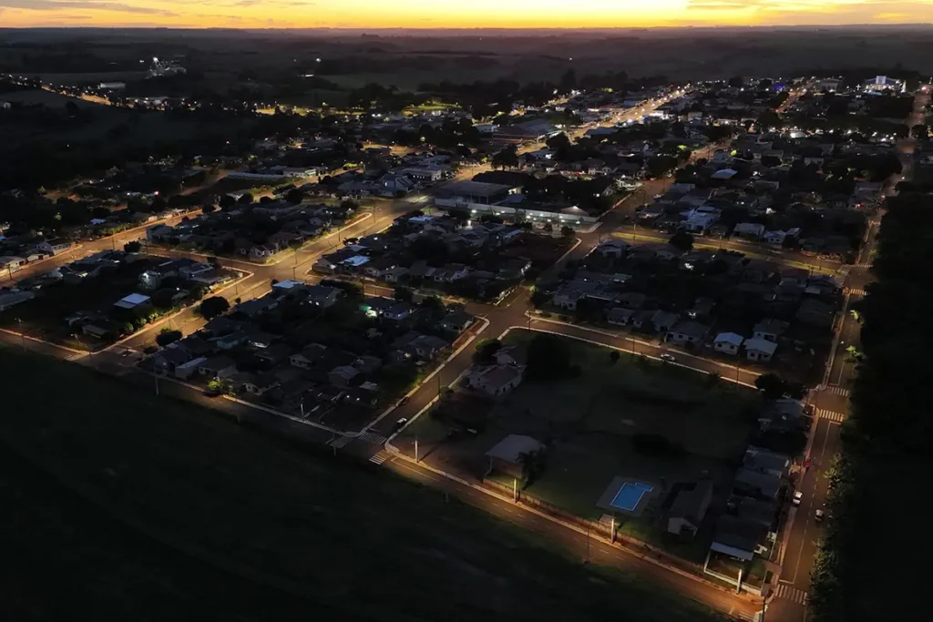 iluminação cidade led