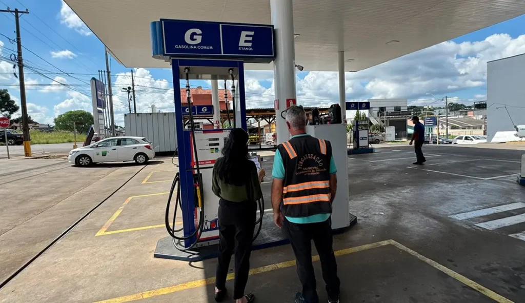 Procon fiscalização postos de combustíveis Palmas
