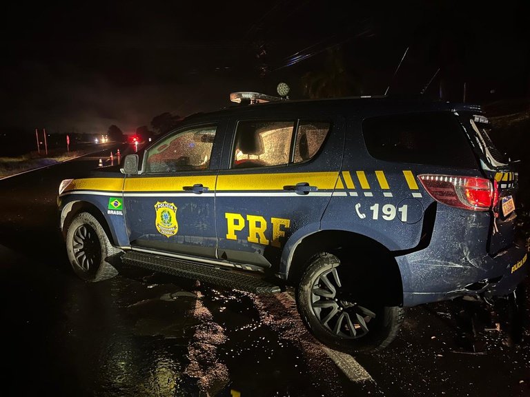 viatura prf acidente