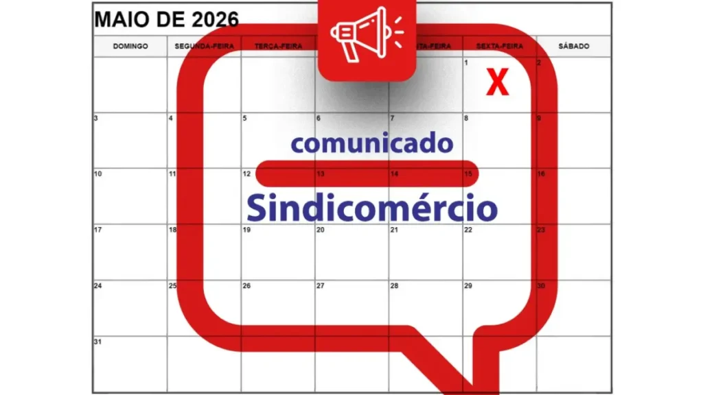 1 de maio comércio fechado