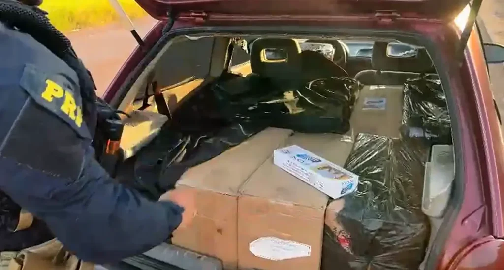 apreensão de cigarro