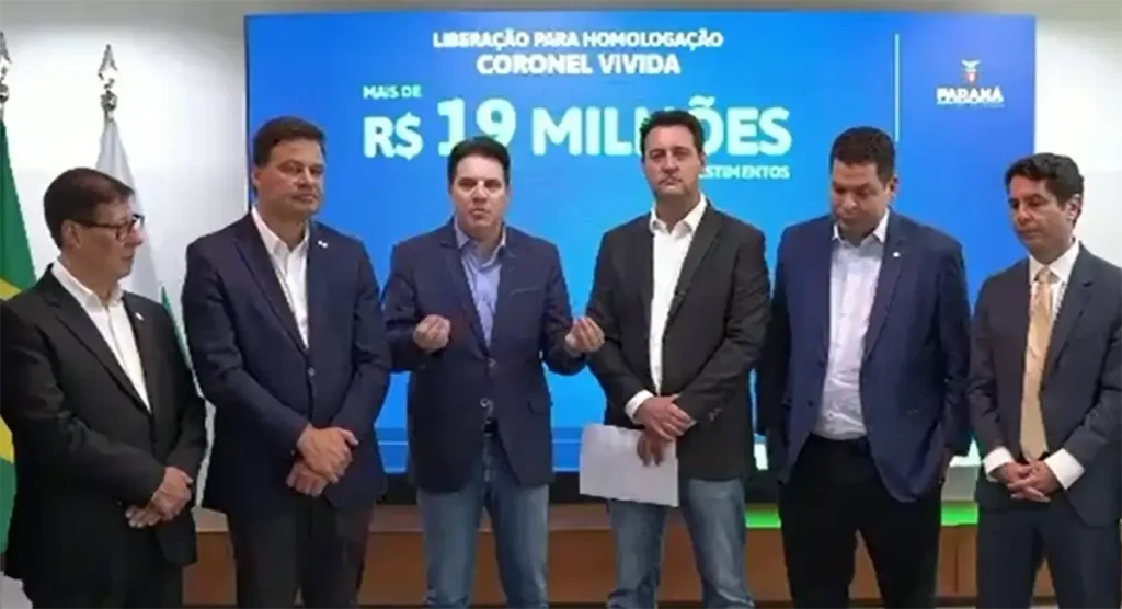 Coronel Vivida Anúncio de investimentos