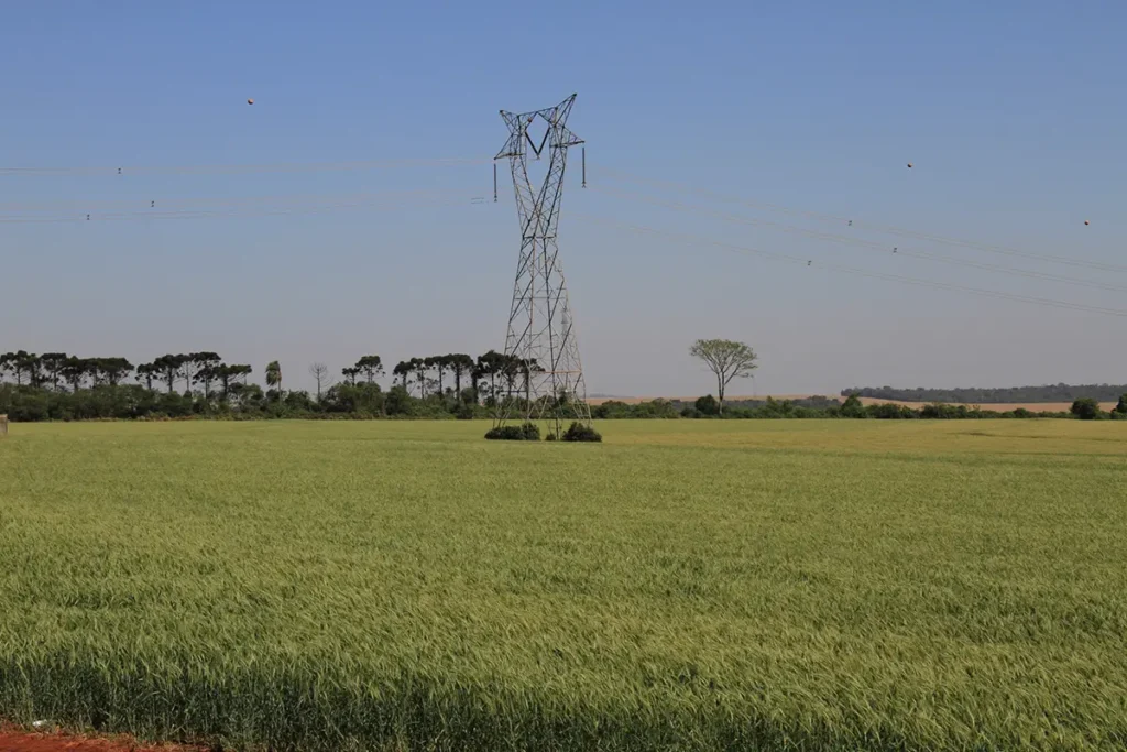 linha de transmissão Copel
