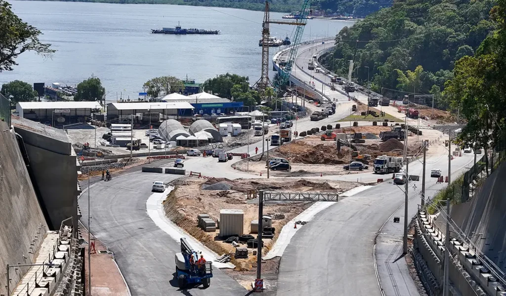 acesso ponte de guaratuba