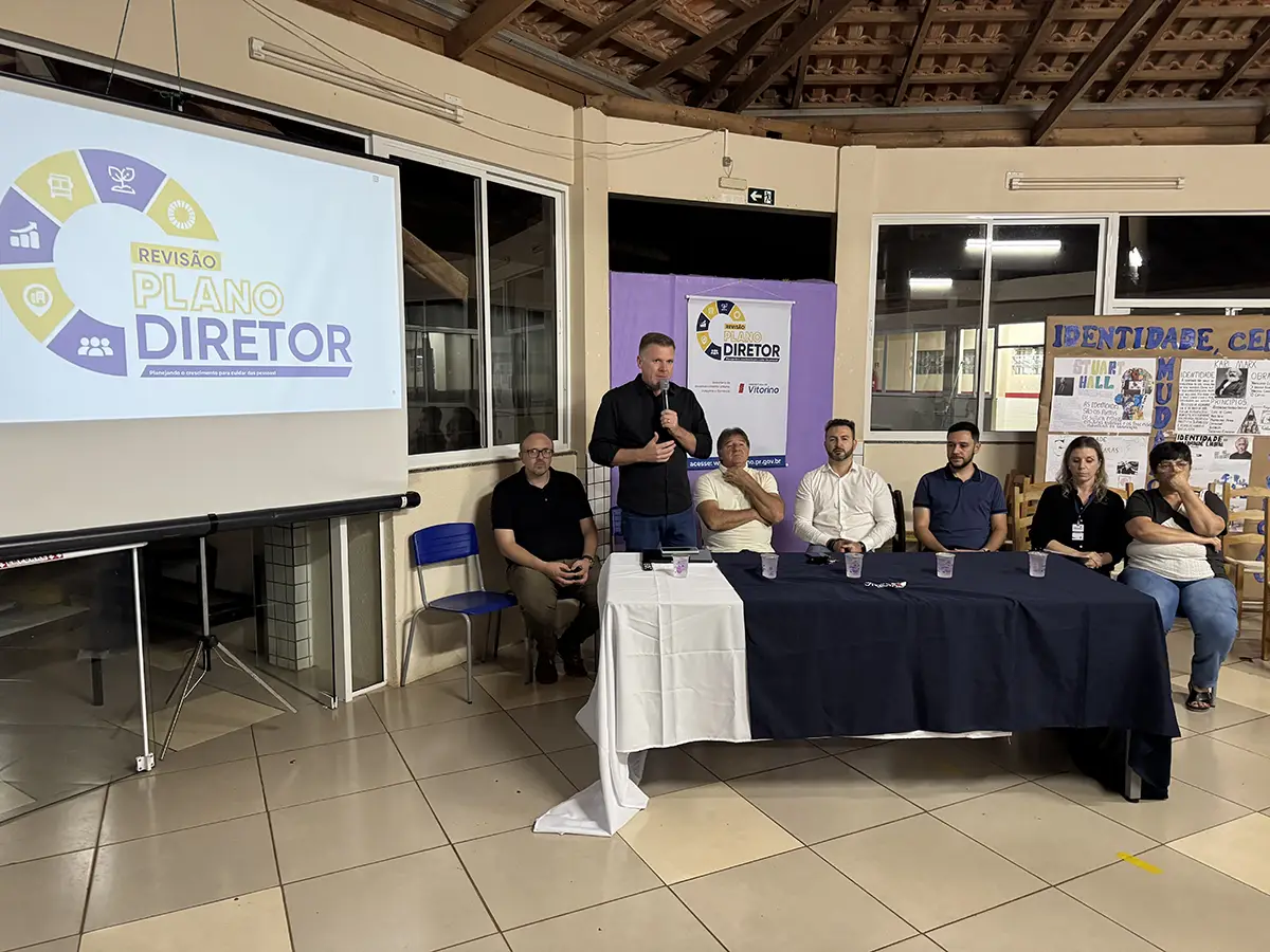 audiência Plano Diretor Vitorino