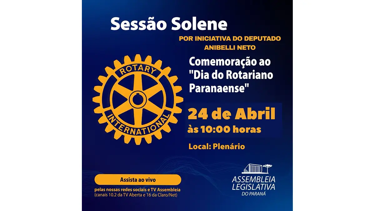 dia do rotariano - alep sessão solene
