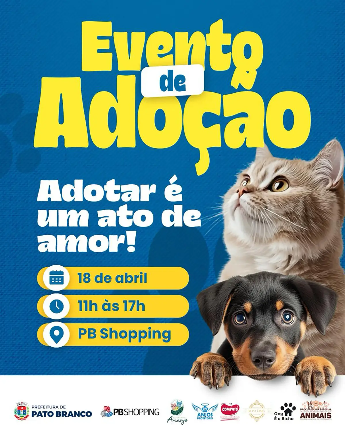 evento adoção pet