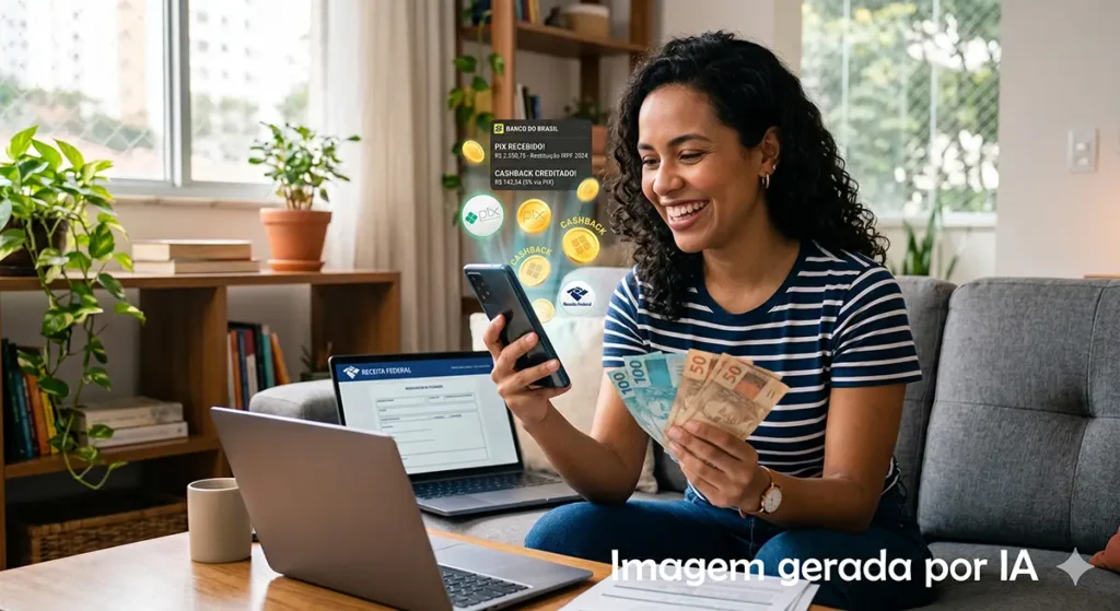 imposto de renda restituição cashback