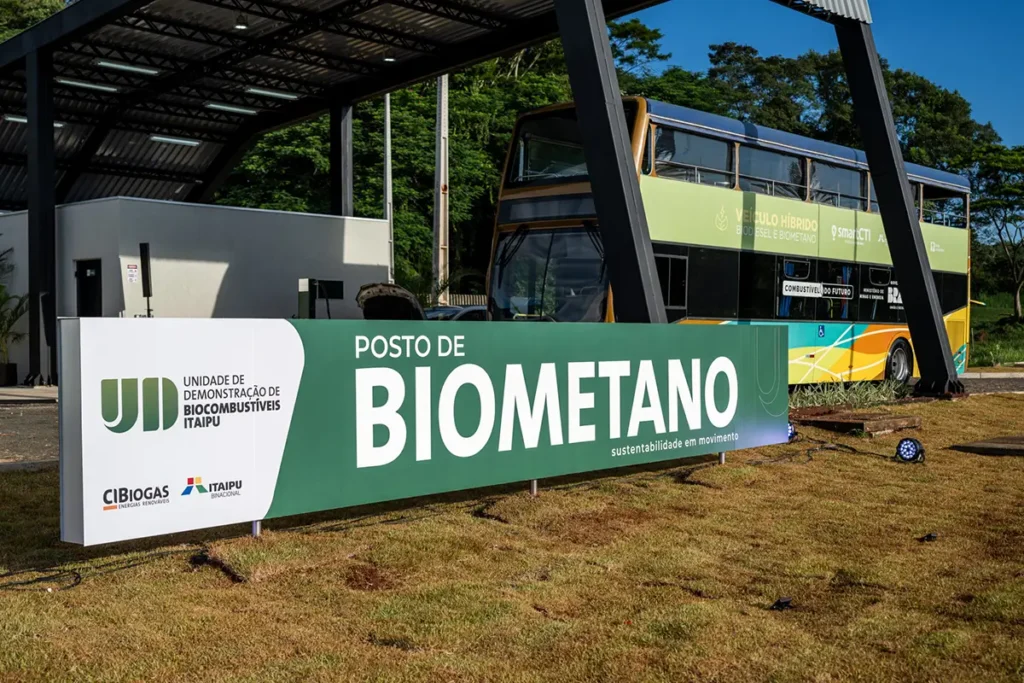posto de biometano itaipu