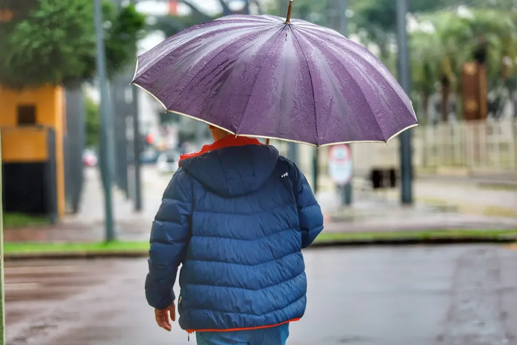 chuva e frio