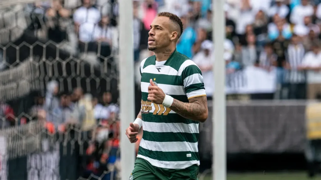 coritiba vence o santos na neo quimica arena