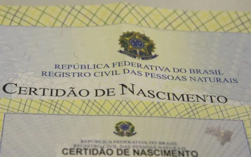 certidao de nascimento