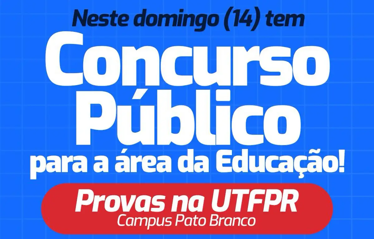 concurso educação pato branco
