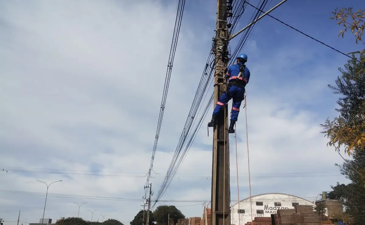 copel retirada de cabeamentos