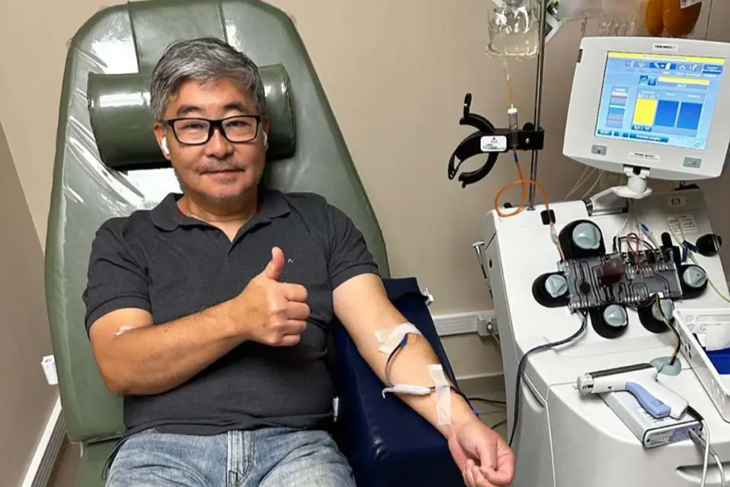 doador de sangue