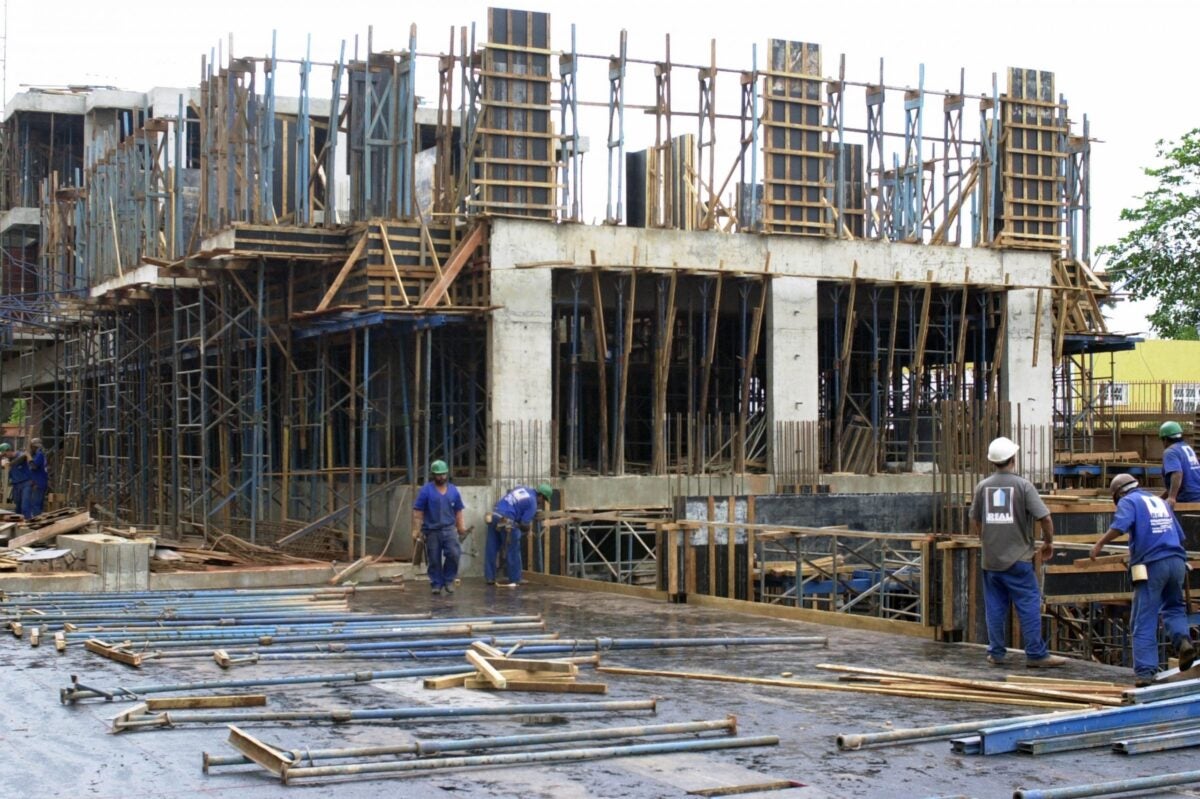 emprego construção civil