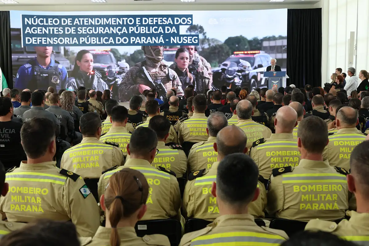 Paraná lança núcleo de defesa jurídica para policiais