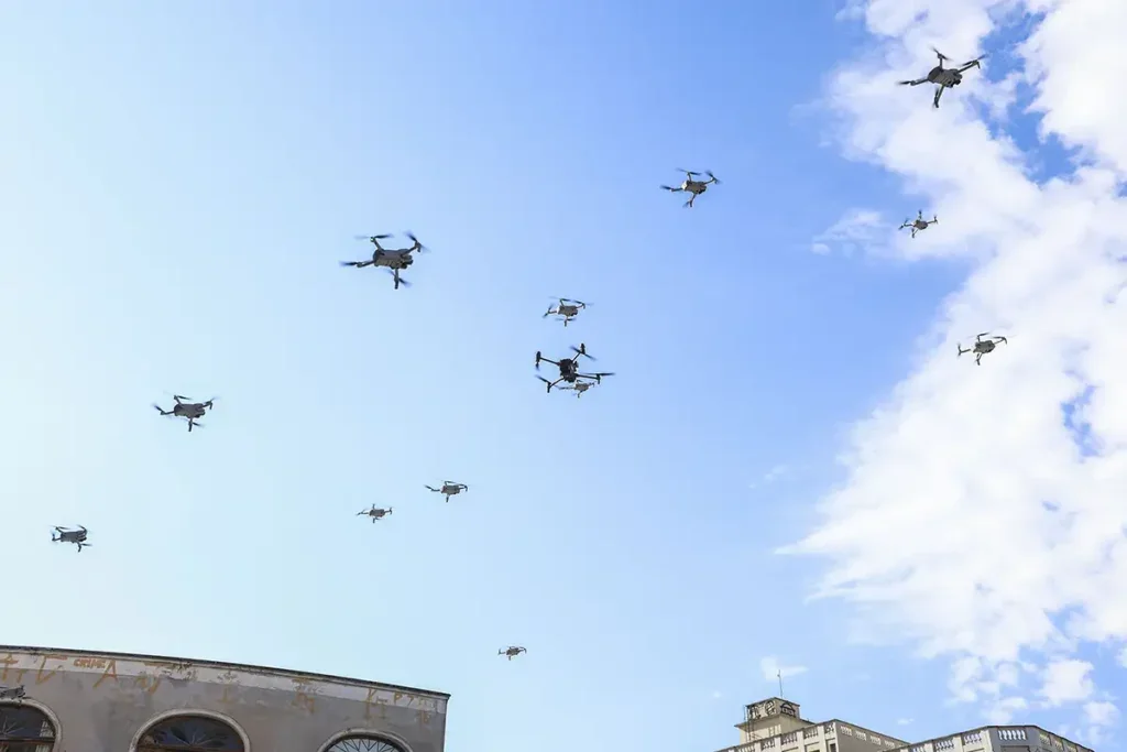 drones guarda municipal de curitiba